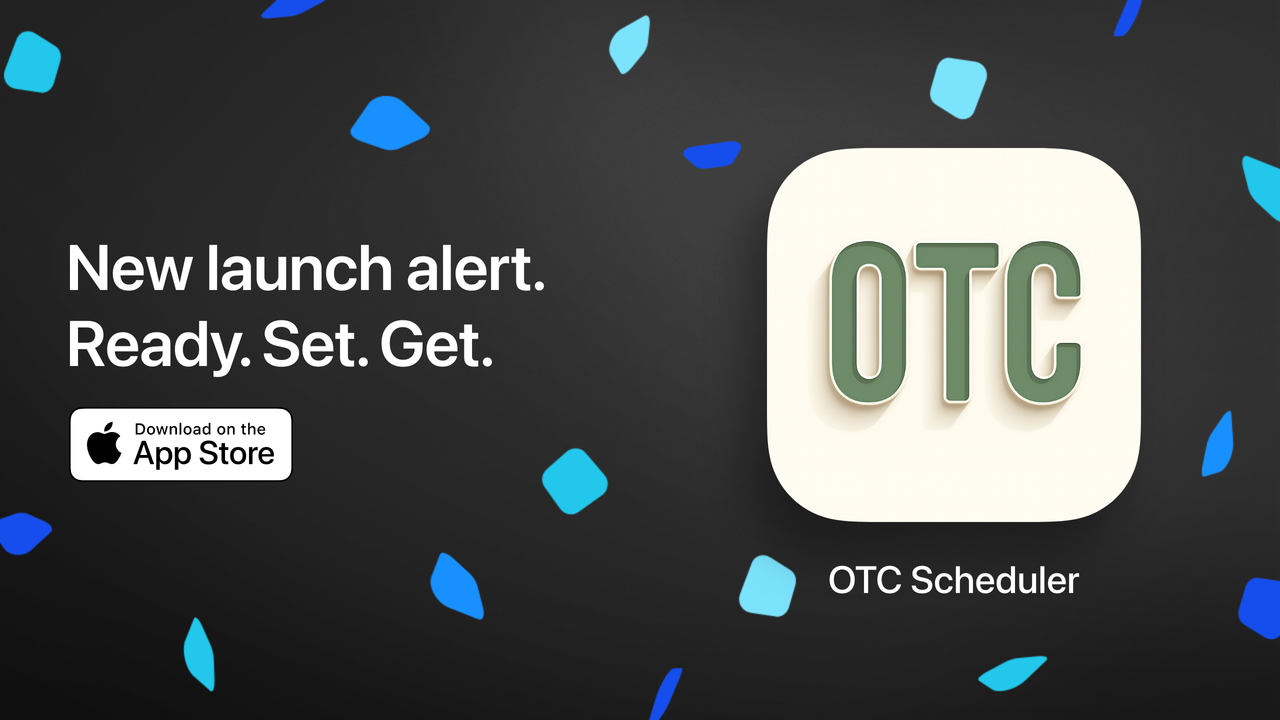 OTC Scheduler App Preview